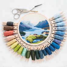 Waterton Lakes DIY Embroidery Kit