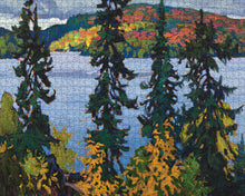 Canadian Artist Series: Lawren S. Harris - Montreal River 1000 Piece Puzzle