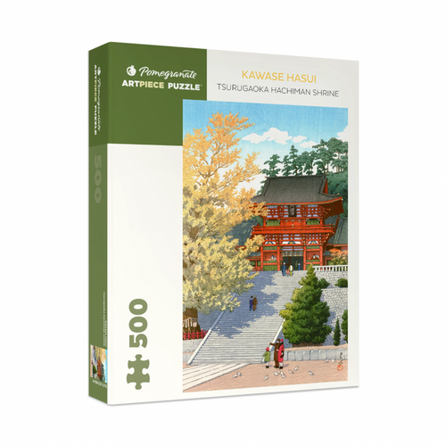 Kawase Hasui - Tsurugaoka Hachiman Shrine 500 Piece Puzzle