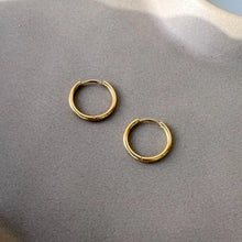 Small Hoops (12mm) - Gold
