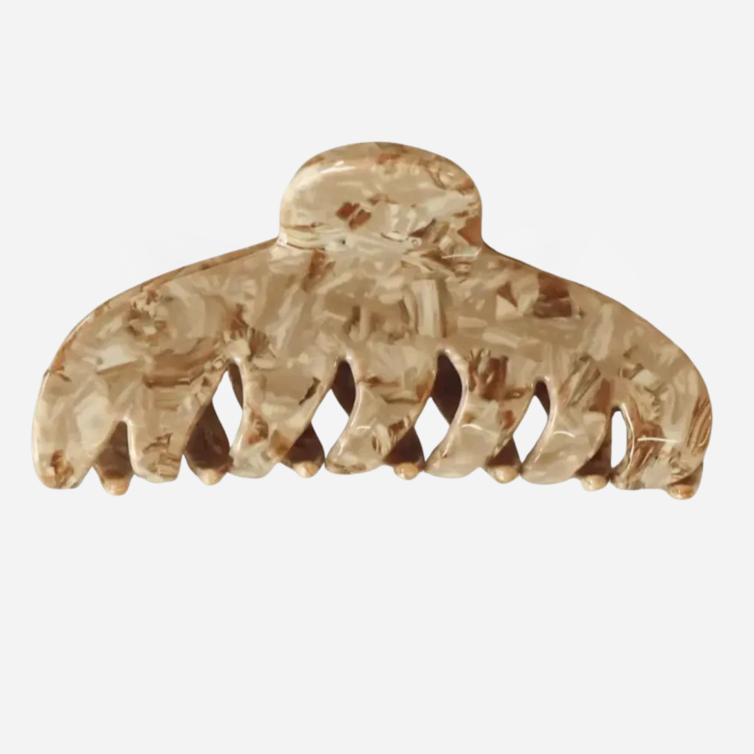 Mocha Mix Hair Claw
