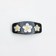 Eco-friendly Daisy Hair Barrette - Black