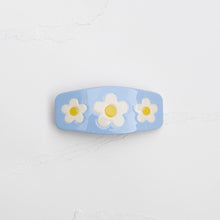 Eco-friendly Daisy Hair Barrette - Sky Blue