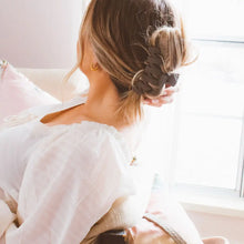 Matte ZigZag Hair Claw - Coffee