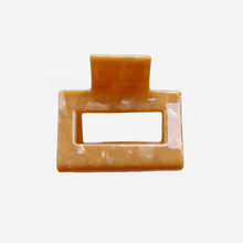 Ivy Square Hair Claw - Apricot
