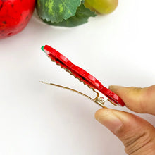 Tomato Vine Mini Hair Clip (Alligator Style)