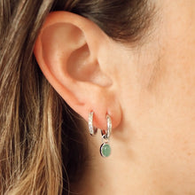 Chili Pepper Charm Earrings - Silver