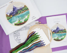Lake O'Hara DIY Embroidery Kit in
