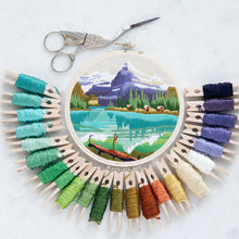 Lake O'Hara DIY Embroidery Kit in