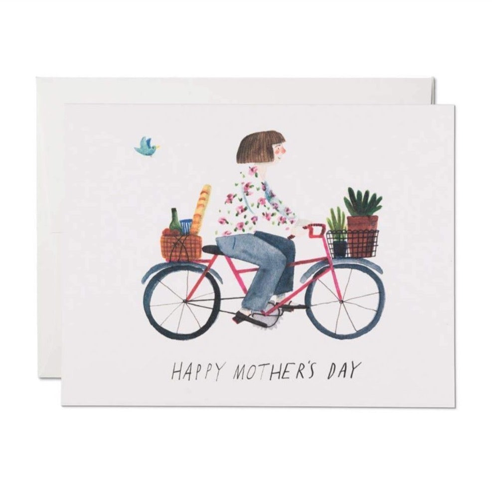 Mother's Bike Card