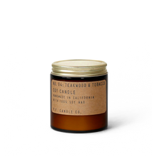 Teakwood & Tobacco - Small Soy Candle