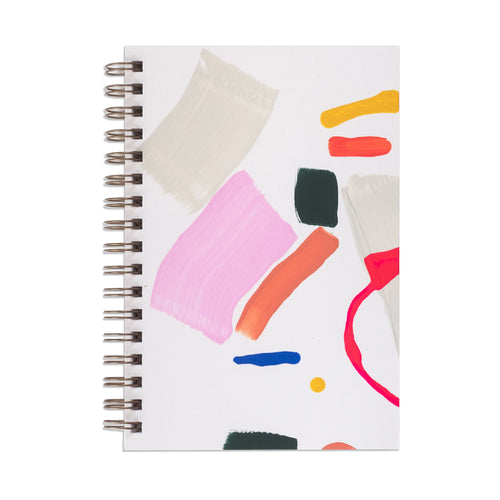 Painted Notebook - Trapeze