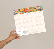 Floral 12 Month Calendar Pad Planner 2023