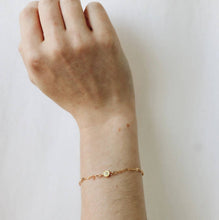 Enamel Dot Gold Bracelet