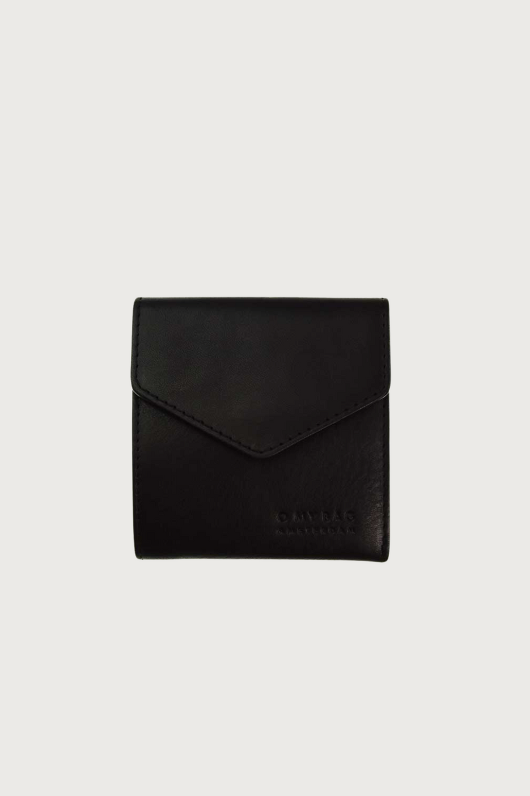 Georgie Leather Wallet - Black Stromboli Leather