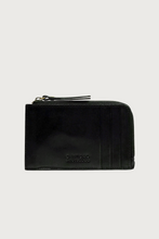 Lola Coin Purse - Black Classic Leather