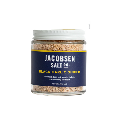 Infused Black Garlic Ginger Salt