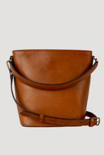 Bobbi Bucket Bag Midi - Cognac Classic Leather
