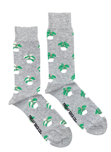 Unisex Swiss Cheese Plant Socks