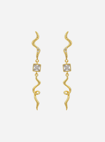 Caelia Earrings - Gold