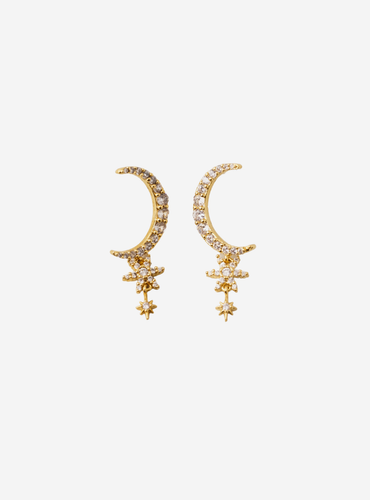 Lune Moon Drop Earrings