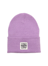 Camp Brand Goods Heritage Logo Toque - Lilac
