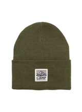Camp Brand Goods Heritage Logo Toque - Olive