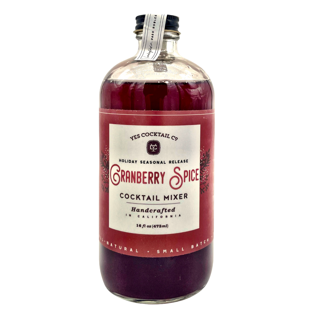Limited Release: Holiday Cranberry Spice Cocktail Mixer