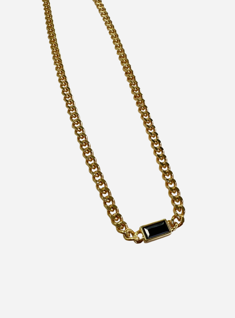 Nero Necklace - Gold