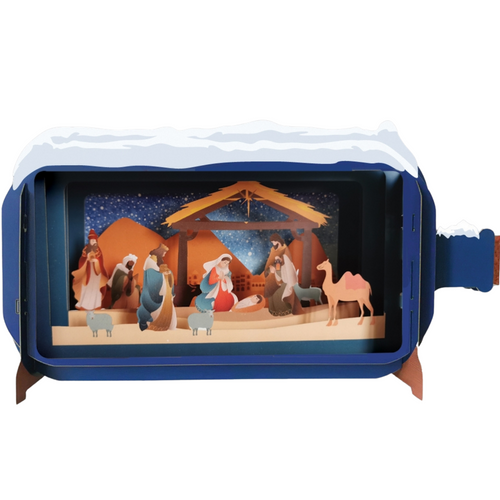 Nativity Christmas Pop Up Card