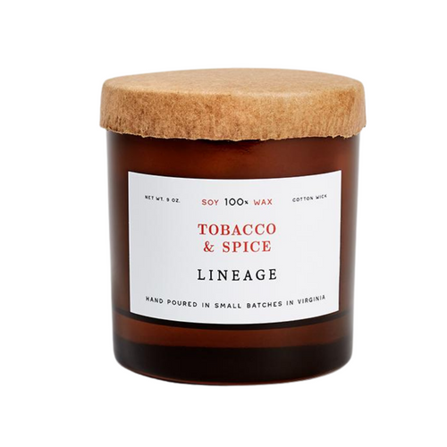Tobacco & Spice - Soy Candle