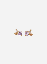Adora Stud Earrings - Lavender
