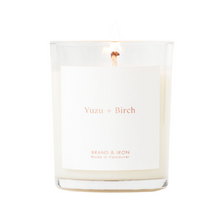 Yuzu + Birch  - Wood Lid Soy Candle