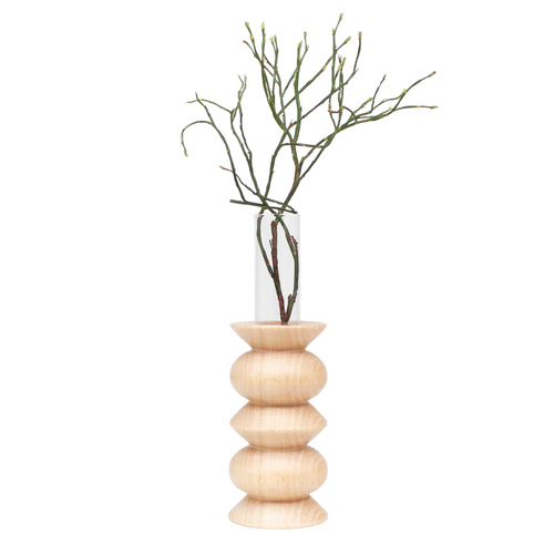 Modern Wooden Table Vase - Medium Nº 2