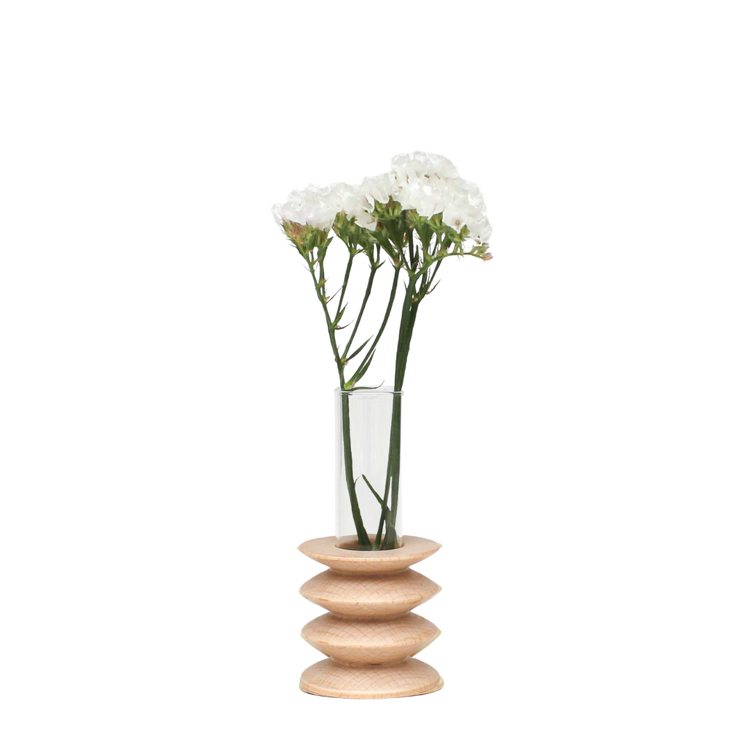 Modern Wooden Table Vase - Short Nº 1