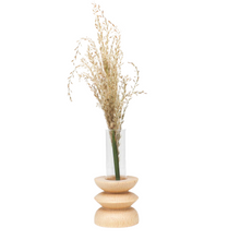 Modern Wooden Table Vase - Short Nº 2