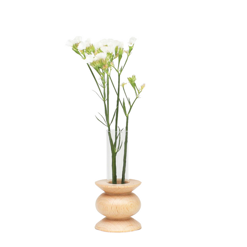 Modern Wooden Table Vase - Short Nº 5
