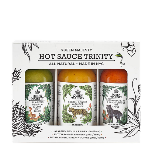 Queen Majesty Hot Sauce Trinity Sampler