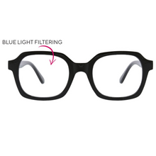 Jet Set Blue Light Glasses - Black