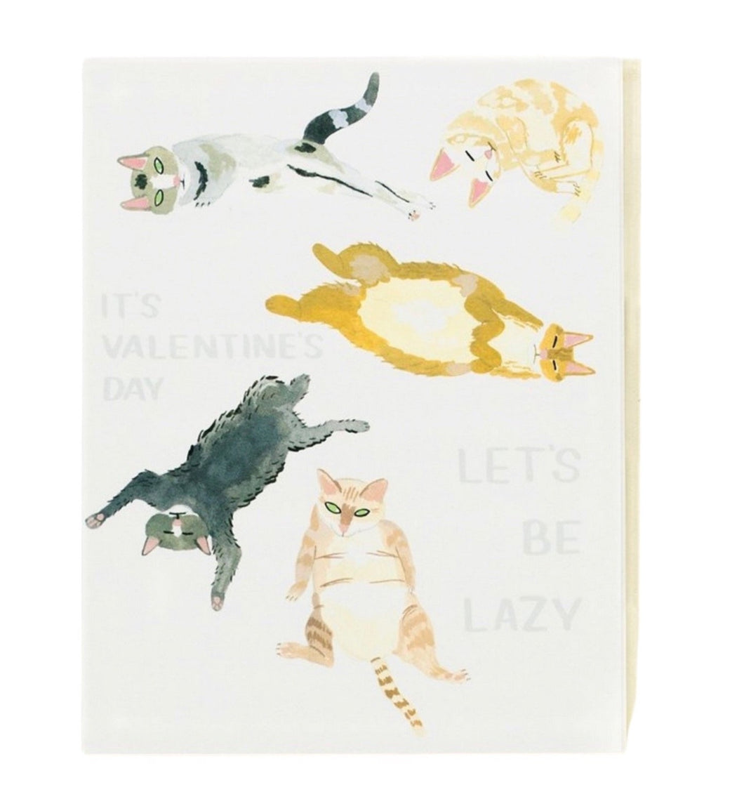 Lazy Cats Card