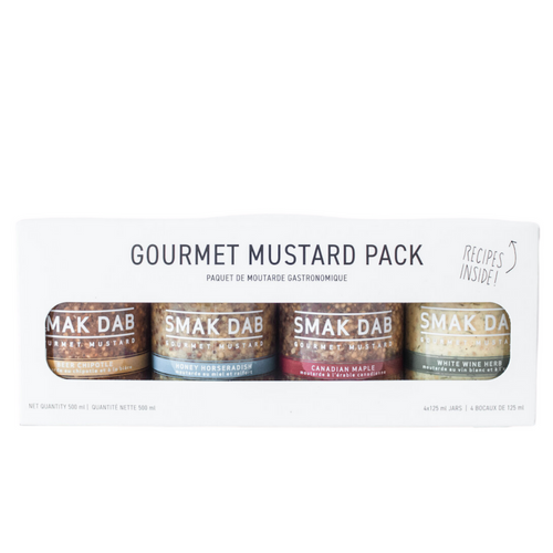 *COMING SOON* Gourmet Mustard Pack - White