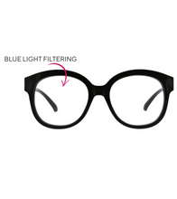 Catalina Blue Light Glasses - Black