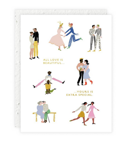 Couples Card (Plantable Seed Paper Envelope)