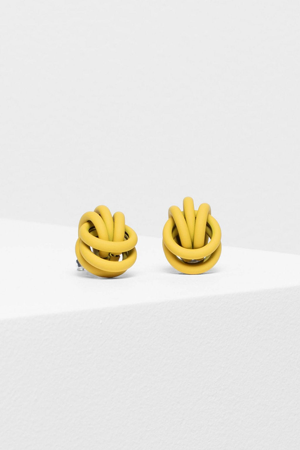Bojar Stud Earrings - Yellow