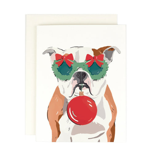 English Bulldog Card