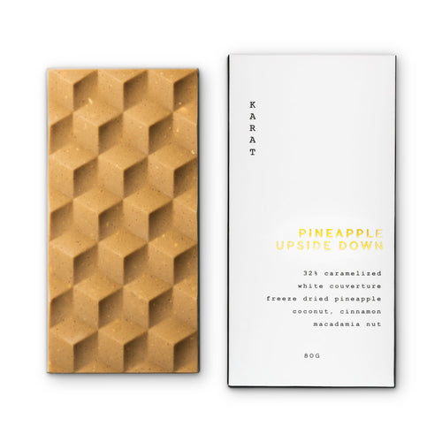 Pineapple Upside Down Chocolate Bar