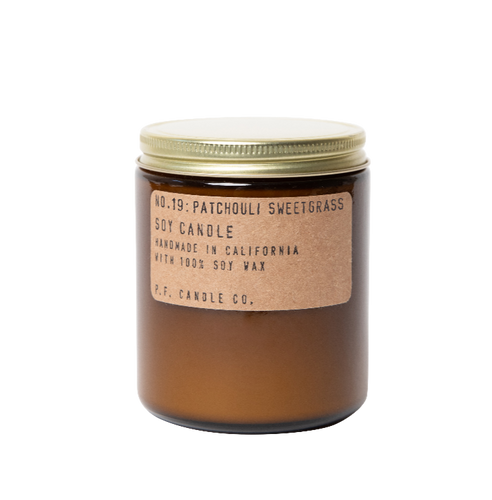 Patchouli Sweetgrass - Soy Candle