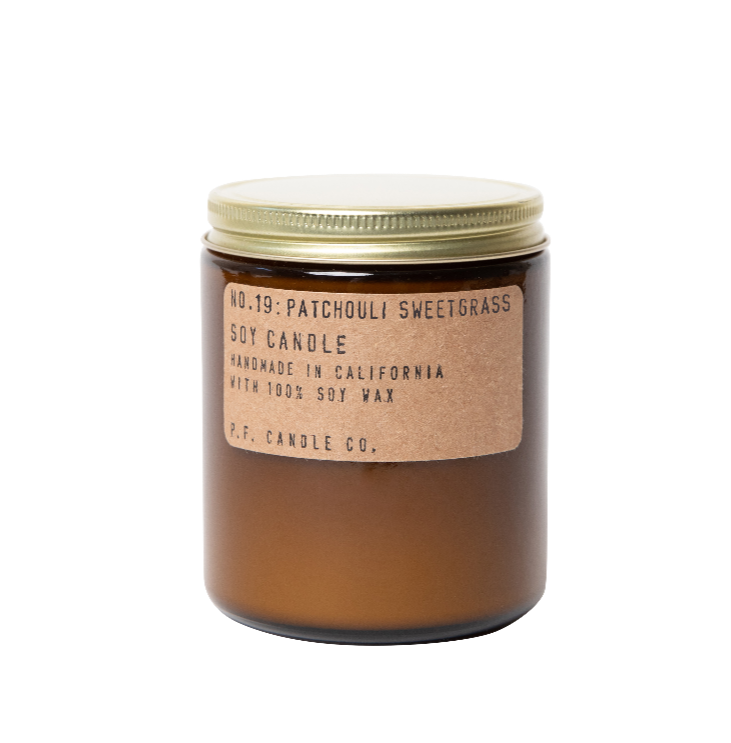 Patchouli Sweetgrass - Soy Candle