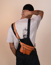 Blyth Crossbody Bag/Fanny Pack - Wild Oak Croco Leather