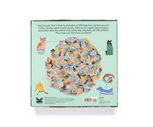 299 Dogs (and a cat) 300 Piece Puzzle - A Canine Cluster Puzzle